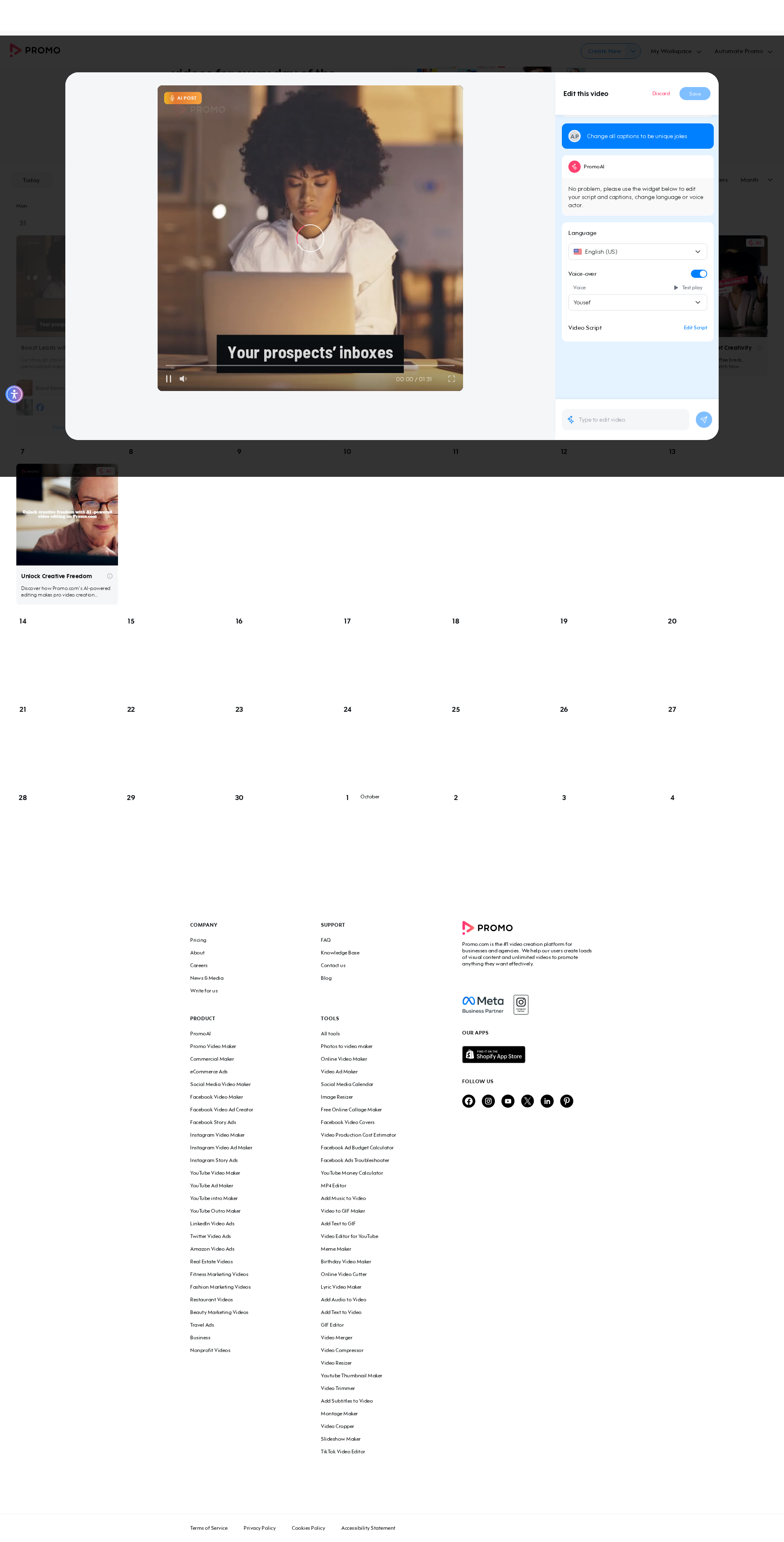 Test failure screenshot